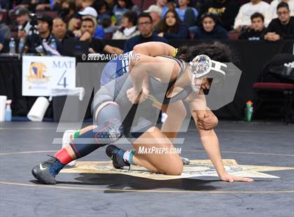 Thumbnail 3 in CIF State Girls Wrestling Championships (SemiFinals) photogallery.