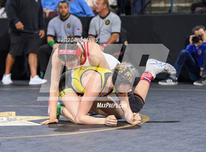 Thumbnail 1 in CIF State Girls Wrestling Championships (SemiFinals) photogallery.