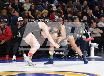 Thumbnail 2 in CIF State Girls Wrestling Championships (SemiFinals) photogallery.