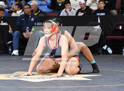 Thumbnail 3 in CIF State Girls Wrestling Championships (SemiFinals) photogallery.