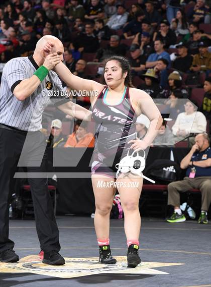 Thumbnail 1 in CIF State Girls Wrestling Championships (SemiFinals) photogallery.