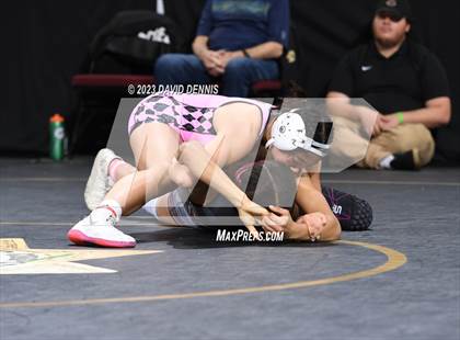 Thumbnail 2 in CIF State Girls Wrestling Championships (SemiFinals) photogallery.