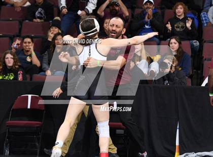 Thumbnail 2 in CIF State Girls Wrestling Championships (SemiFinals) photogallery.