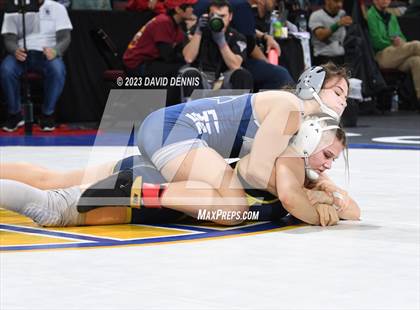 Thumbnail 1 in CIF State Girls Wrestling Championships (SemiFinals) photogallery.