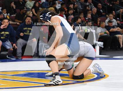 Thumbnail 1 in CIF State Girls Wrestling Championships (SemiFinals) photogallery.