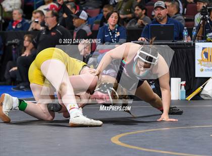 Thumbnail 3 in CIF State Girls Wrestling Championships (SemiFinals) photogallery.