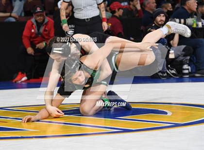 Thumbnail 3 in CIF State Girls Wrestling Championships (SemiFinals) photogallery.