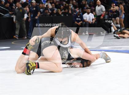 Thumbnail 1 in CIF State Girls Wrestling Championships (SemiFinals) photogallery.