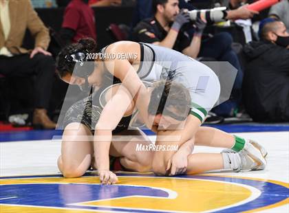 Thumbnail 3 in CIF State Girls Wrestling Championships (SemiFinals) photogallery.