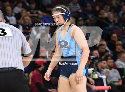 Thumbnail 3 in CIF State Girls Wrestling Championships (SemiFinals) photogallery.