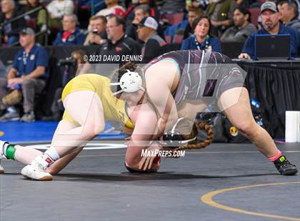 Thumbnail 3 in CIF State Girls Wrestling Championships (SemiFinals) photogallery.