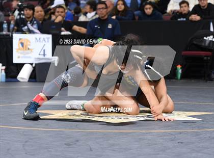 Thumbnail 1 in CIF State Girls Wrestling Championships (SemiFinals) photogallery.