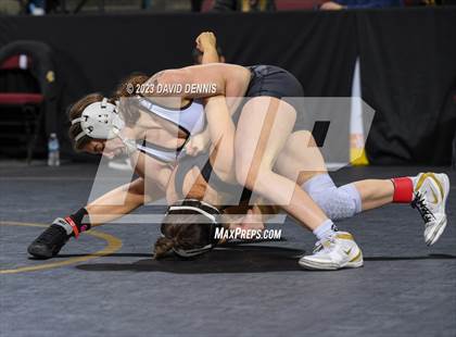 Thumbnail 3 in CIF State Girls Wrestling Championships (SemiFinals) photogallery.