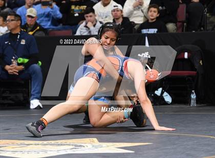 Thumbnail 1 in CIF State Girls Wrestling Championships (SemiFinals) photogallery.