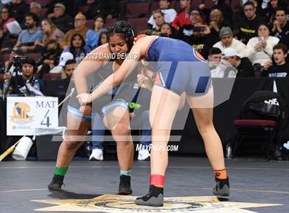 Thumbnail 1 in CIF State Girls Wrestling Championships (SemiFinals) photogallery.