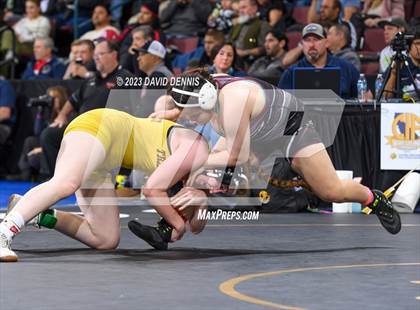 Thumbnail 1 in CIF State Girls Wrestling Championships (SemiFinals) photogallery.