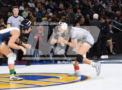 Thumbnail 3 in CIF State Girls Wrestling Championships (SemiFinals) photogallery.