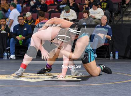 Thumbnail 1 in CIF State Girls Wrestling Championships (SemiFinals) photogallery.