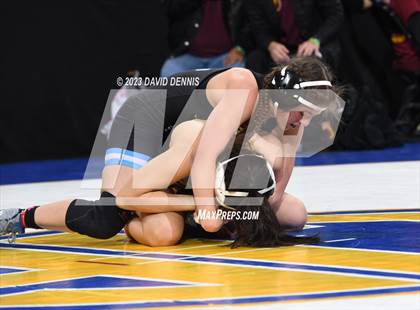 Thumbnail 3 in CIF State Girls Wrestling Championships (SemiFinals) photogallery.