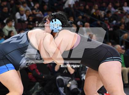 Thumbnail 1 in CIF State Girls Wrestling Championships (SemiFinals) photogallery.