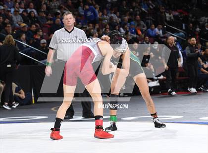 Thumbnail 3 in CIF State Girls Wrestling Championships (SemiFinals) photogallery.