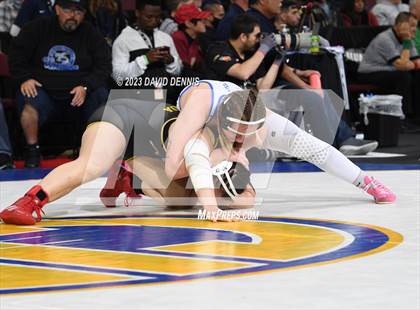 Thumbnail 1 in CIF State Girls Wrestling Championships (SemiFinals) photogallery.