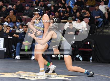 Thumbnail 1 in CIF State Girls Wrestling Championships (SemiFinals) photogallery.