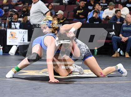 Thumbnail 2 in CIF State Girls Wrestling Championships (SemiFinals) photogallery.