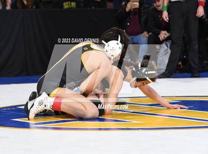 Thumbnail 1 in CIF State Girls Wrestling Championships (SemiFinals) photogallery.