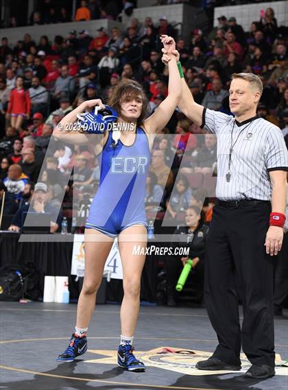 Thumbnail 2 in CIF State Girls Wrestling Championships (SemiFinals) photogallery.