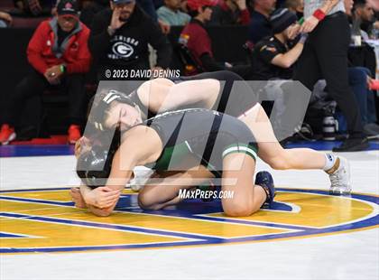 Thumbnail 2 in CIF State Girls Wrestling Championships (SemiFinals) photogallery.