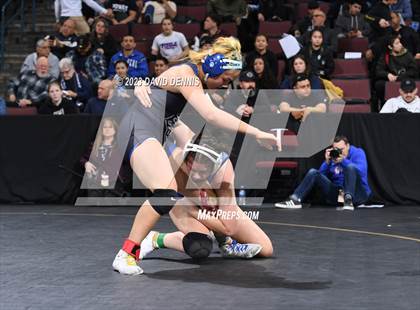 Thumbnail 3 in CIF State Girls Wrestling Championships (SemiFinals) photogallery.