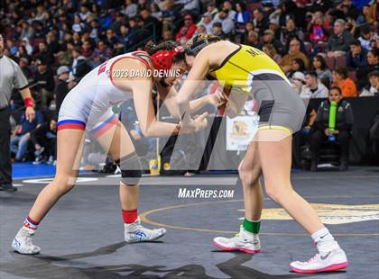 Thumbnail 2 in CIF State Girls Wrestling Championships (SemiFinals) photogallery.