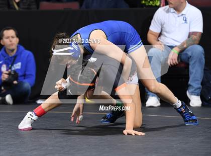 Thumbnail 2 in CIF State Girls Wrestling Championships (SemiFinals) photogallery.