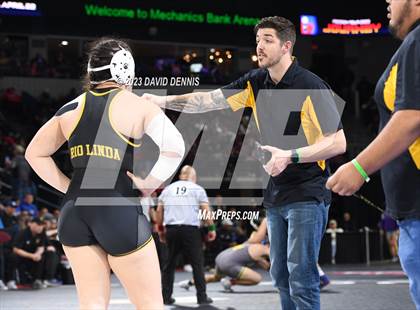 Thumbnail 2 in CIF State Girls Wrestling Championships (SemiFinals) photogallery.