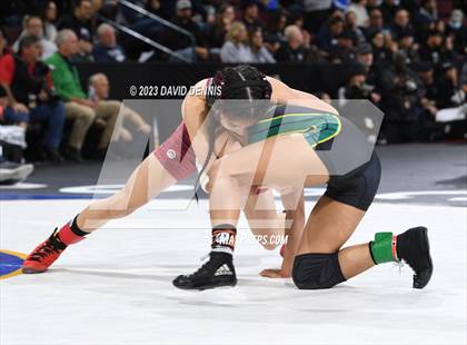 Thumbnail 1 in CIF State Girls Wrestling Championships (SemiFinals) photogallery.
