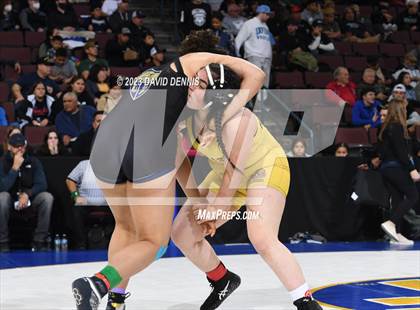 Thumbnail 3 in CIF State Girls Wrestling Championships (SemiFinals) photogallery.