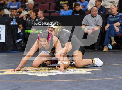 Thumbnail 1 in CIF State Girls Wrestling Championships (SemiFinals) photogallery.