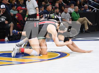 Thumbnail 2 in CIF State Girls Wrestling Championships (SemiFinals) photogallery.