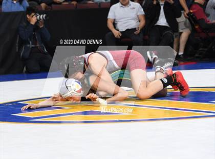 Thumbnail 2 in CIF State Girls Wrestling Championships (SemiFinals) photogallery.