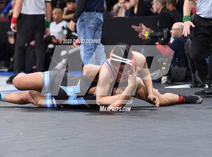 Thumbnail 2 in CIF State Girls Wrestling Championships (SemiFinals) photogallery.