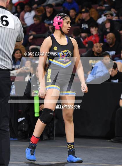 Thumbnail 3 in CIF State Girls Wrestling Championships (SemiFinals) photogallery.
