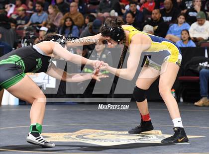 Thumbnail 3 in CIF State Girls Wrestling Championships (SemiFinals) photogallery.