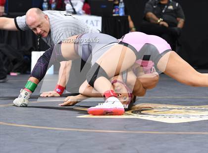 Thumbnail 1 in CIF State Girls Wrestling Championships (SemiFinals) photogallery.