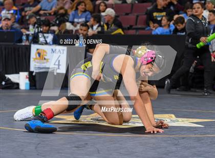 Thumbnail 1 in CIF State Girls Wrestling Championships (SemiFinals) photogallery.