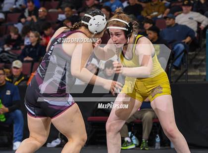 Thumbnail 3 in CIF State Girls Wrestling Championships (SemiFinals) photogallery.