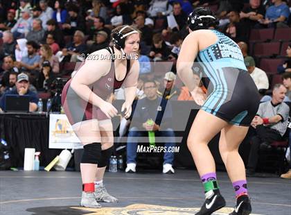 Thumbnail 3 in CIF State Girls Wrestling Championships (SemiFinals) photogallery.