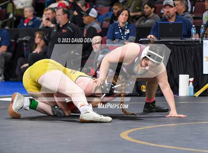 Thumbnail 1 in CIF State Girls Wrestling Championships (SemiFinals) photogallery.