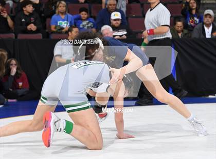 Thumbnail 2 in CIF State Girls Wrestling Championships (SemiFinals) photogallery.