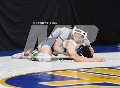 Thumbnail 3 in CIF State Girls Wrestling Championships (SemiFinals) photogallery.